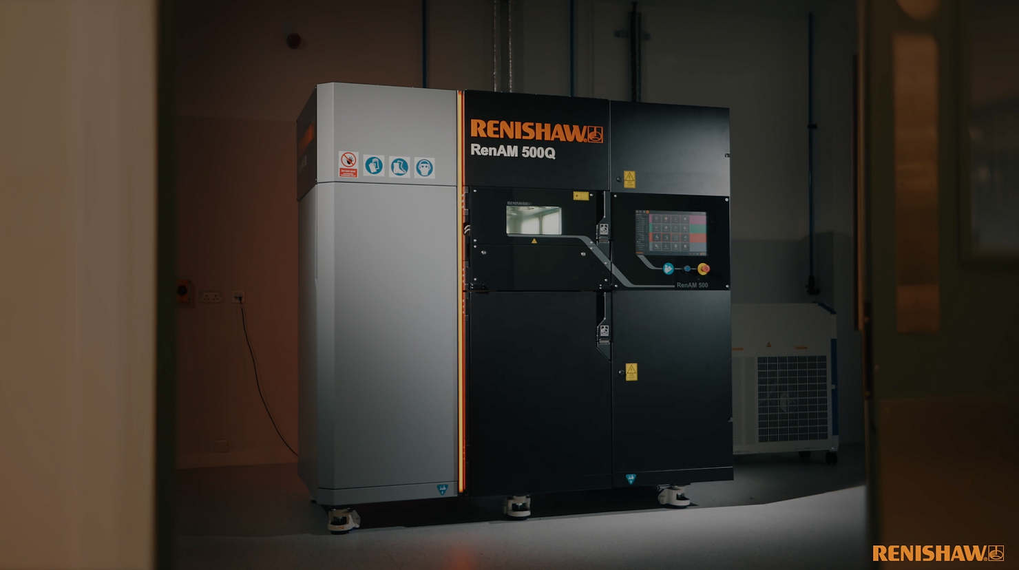 The RenAM500Q in situ at Renishaw plc