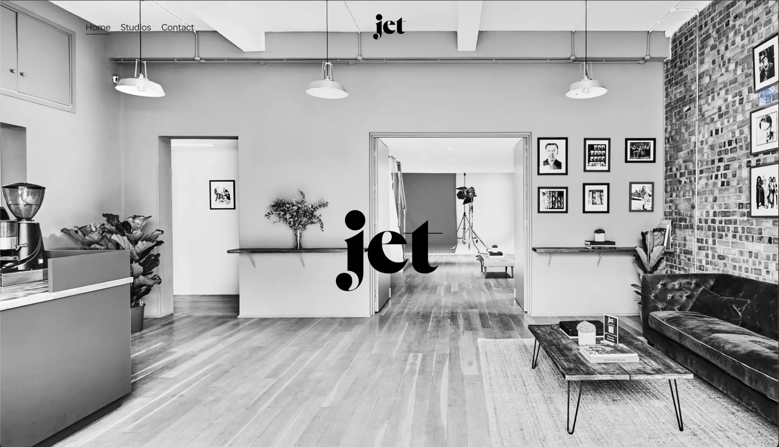 Jet Studios clean infinity cove. Screenshot of jet studios website for a top 10 blog